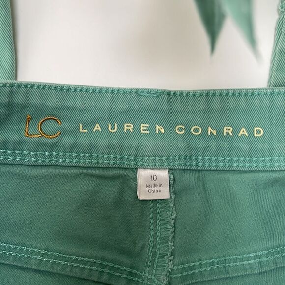 Lauren Conrad mint green Capri jeans. Size 10. Fun spring summer color - Picture 3 of 7